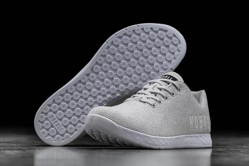 Men's Nobull Fog Heather Trainers Grey | SG R2230V